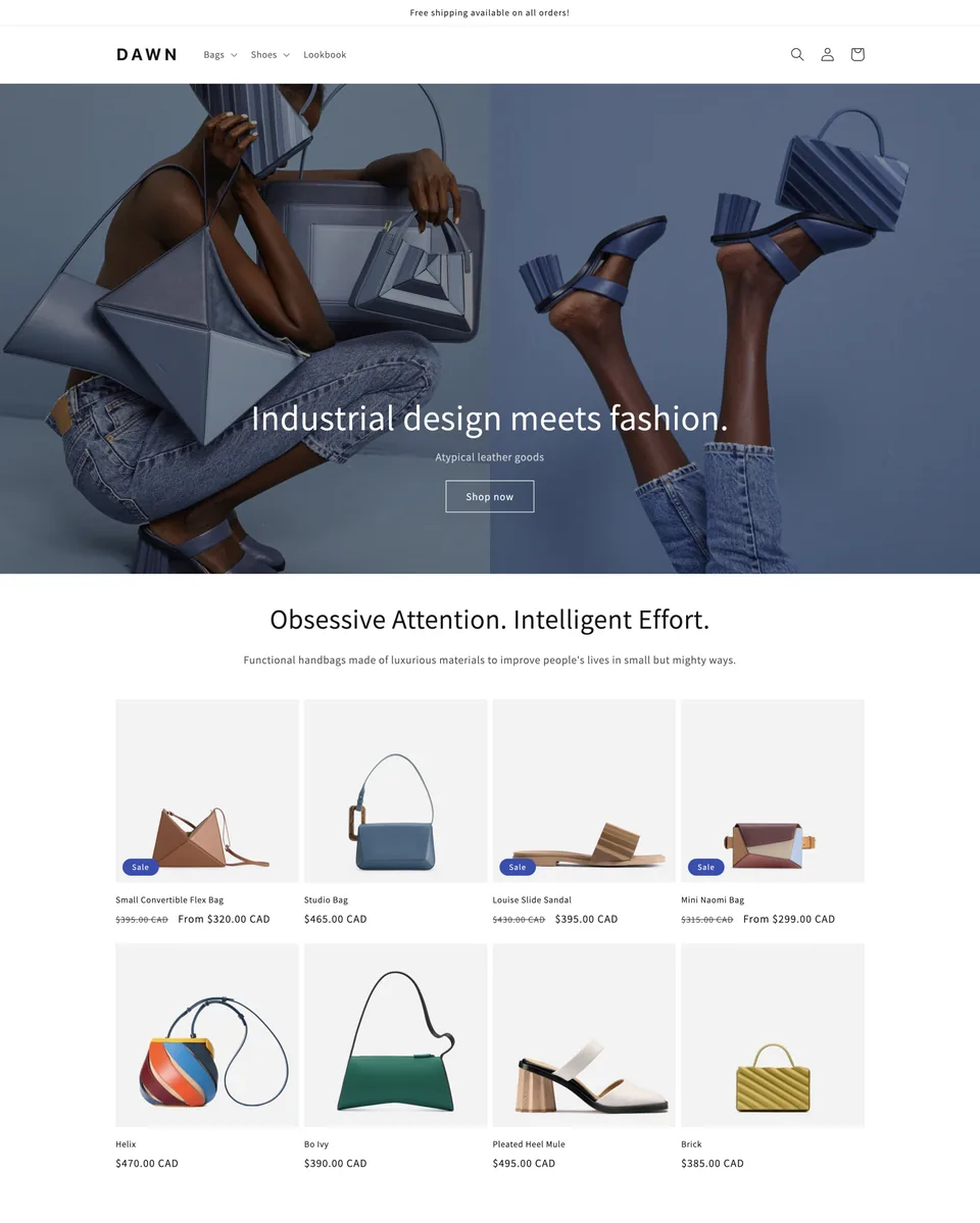 Dawn — Store theme
