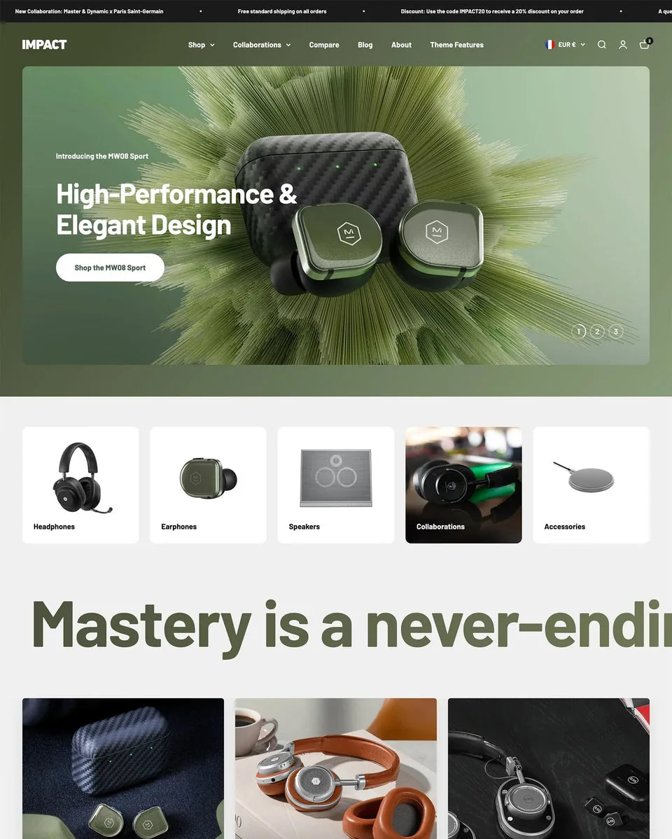 Impact — Store theme