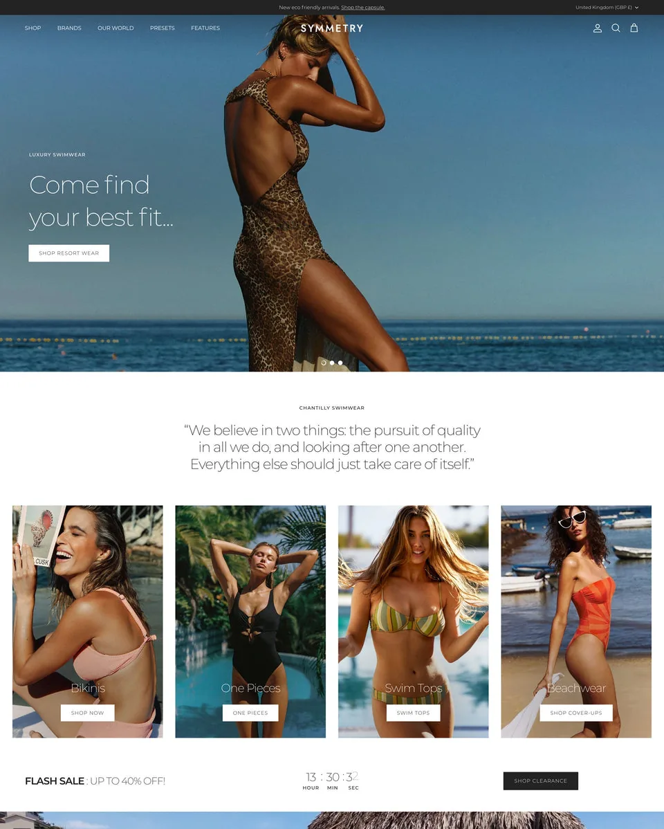 Symmetry — Store theme